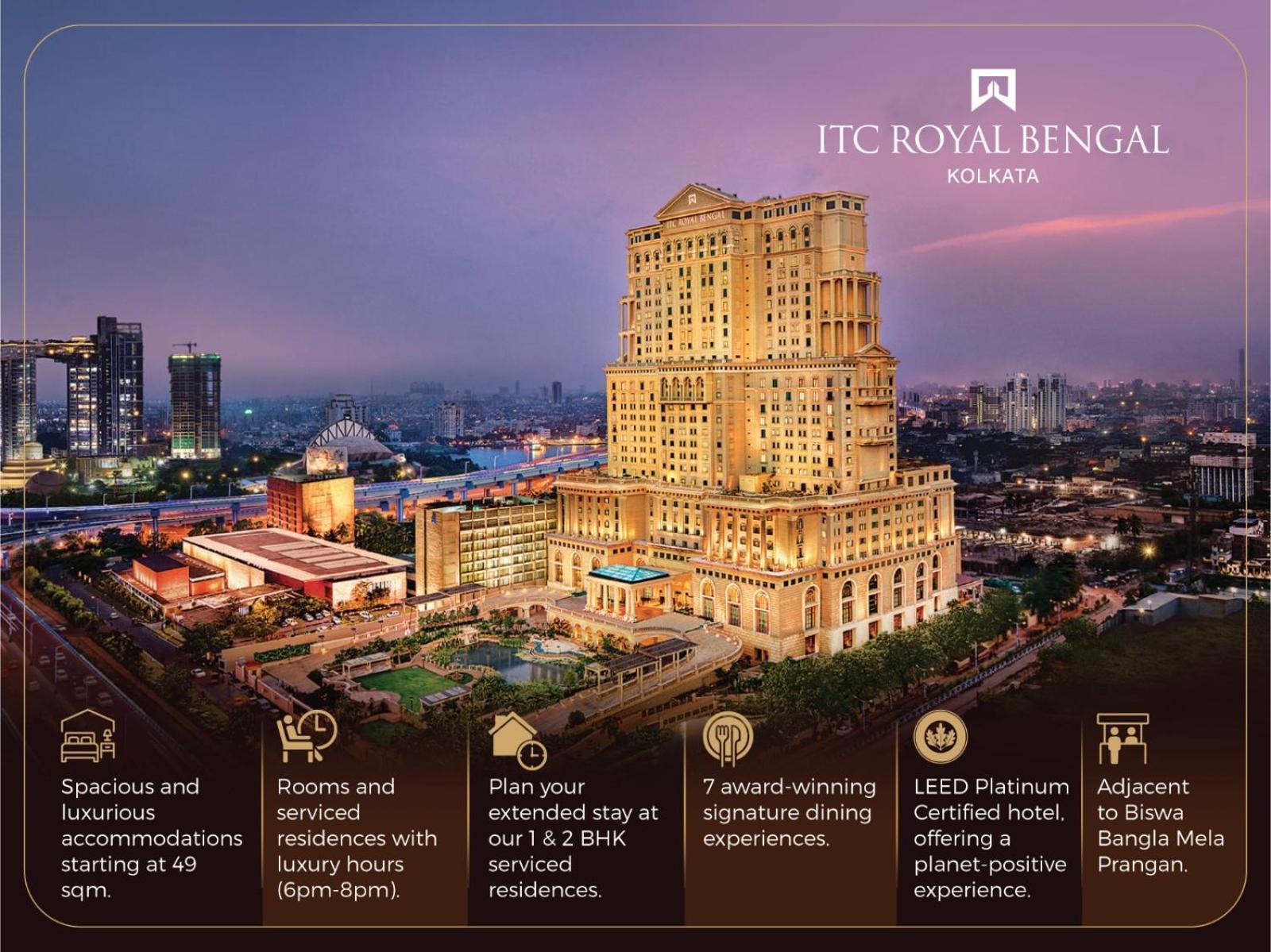 Itc Royal Bengal, A Luxury Collection Hotel, Колката Екстериор снимка